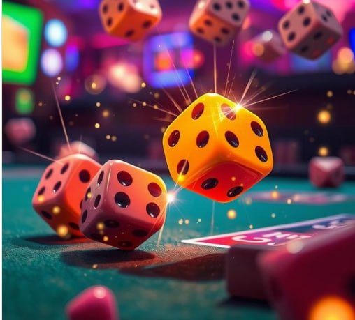 Tampilan lobby game ijobet dengan pilihan live casino dan slot online